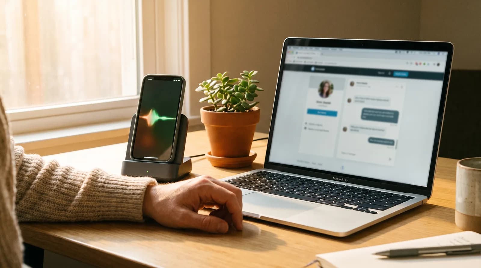 One AI for Phone and Website Chat