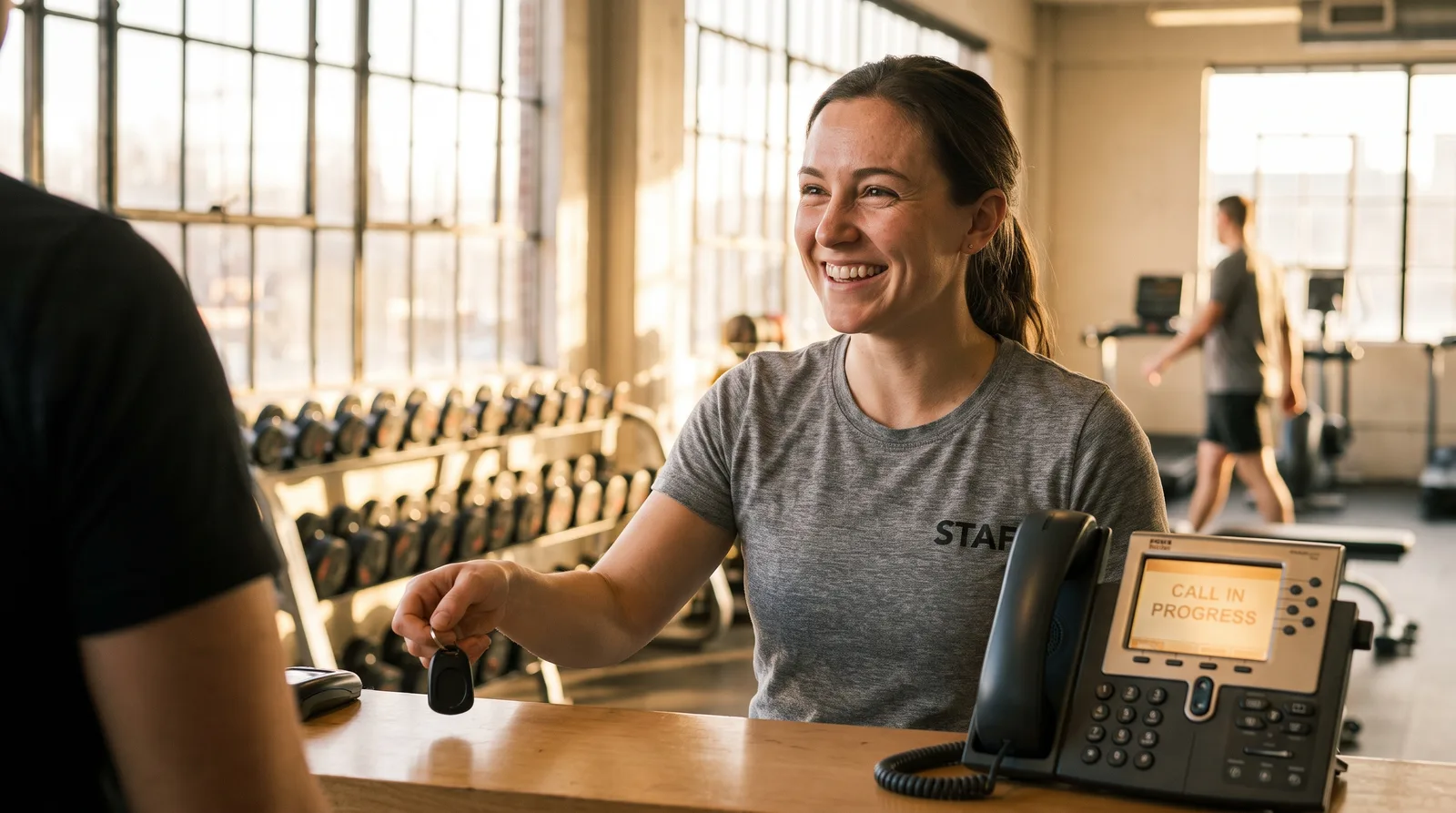 AI Receptionist for Gyms & Fitness Studios
