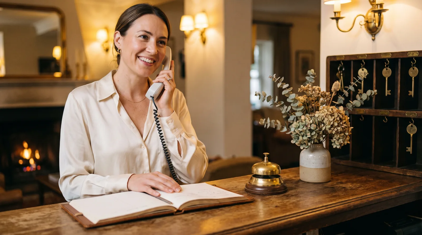 AI Receptionist for Hotels