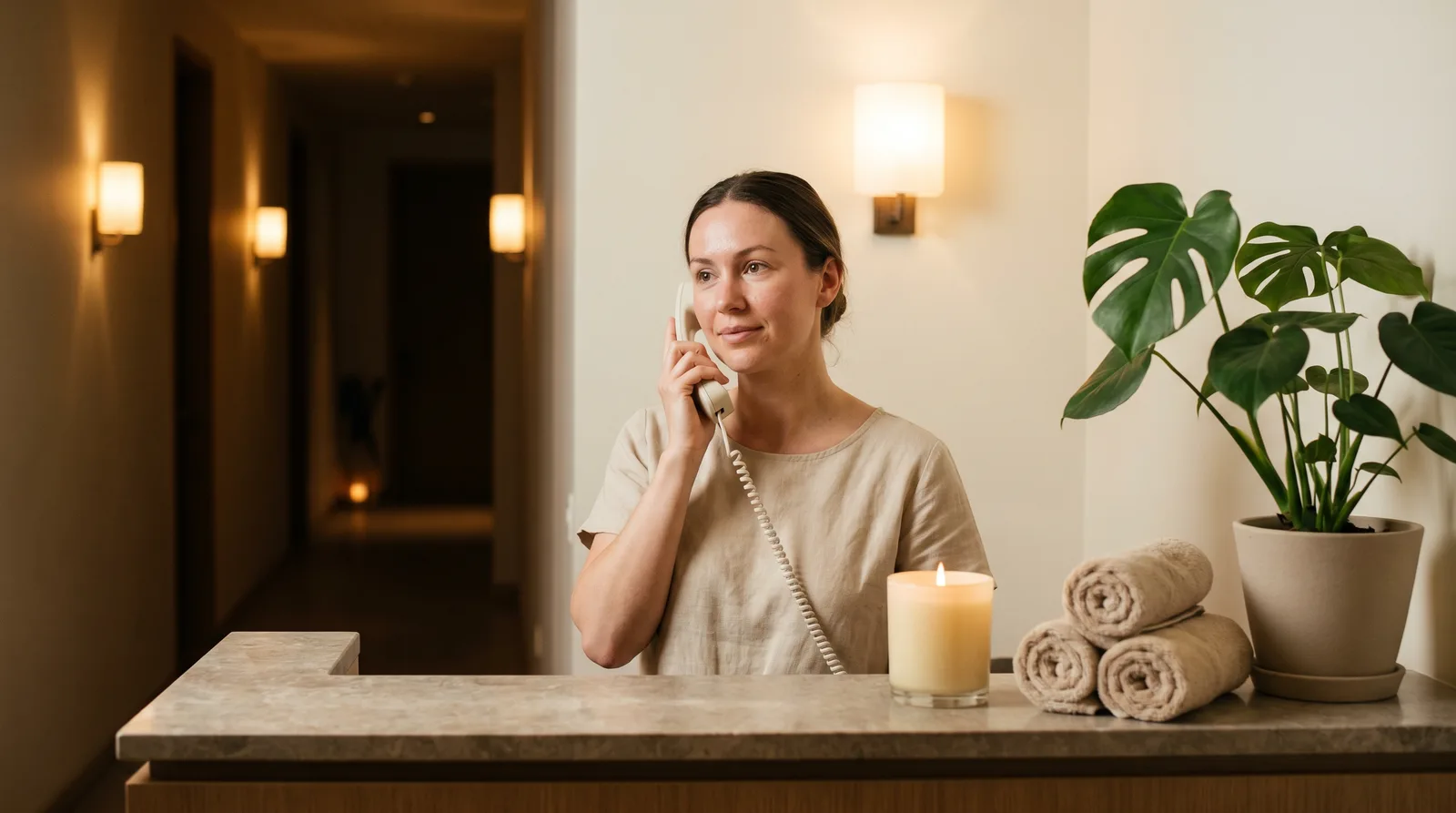 AI Receptionist for Spas & Wellness