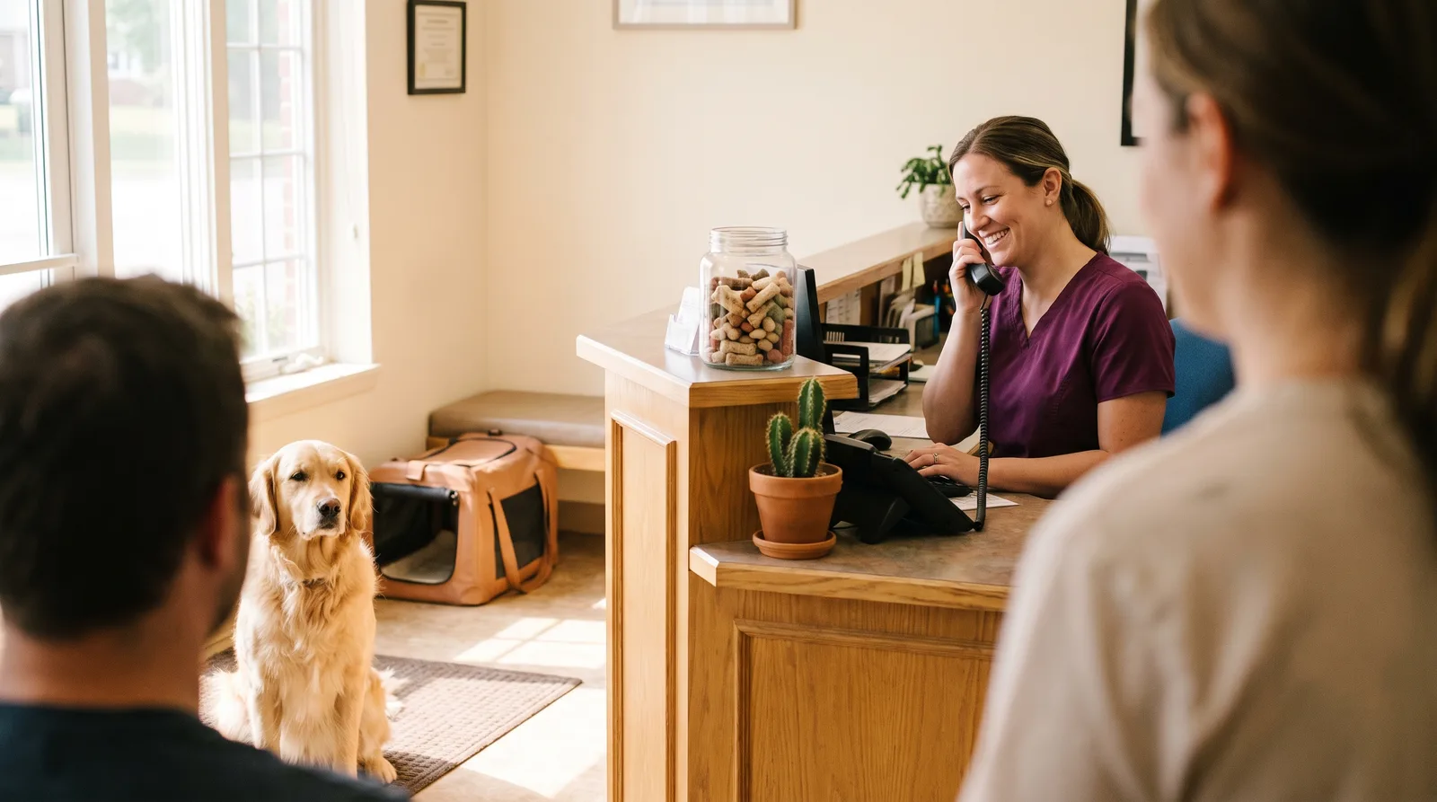 AI Receptionist for Veterinary Clinics